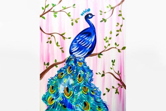 Paint Nite: Paradise Peacock